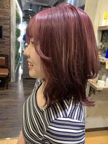 ヘアー クリエイト カルバリ(HAIR CREATE Calbari) カシスピンク