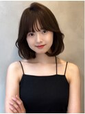 韓国ボブ　ウルフカット　レイヤーカット　大宮　石井遥