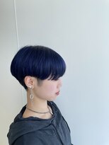 ナインバイトゥルース(9 NINE by truth) 丸みナチュラルマッシュ×アンブレラカラー