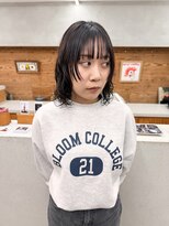 トゥコ(tuco)&nbsp;フェイスレイヤー　ボブ　パーマ　ボブパーマ　前髪　ぱっつん