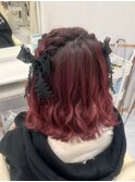 もこもこハーフツイン