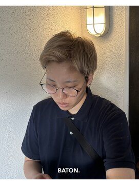 バトン(BATON) ハイトーンカラー/ミルクティーカラー