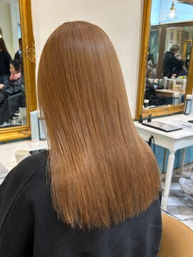 ロンドアベニール 北千住(Lond avenir) 透明感◎ミルクティーベージュ☆美髪ボブ/美髪縮毛矯正[北千住]