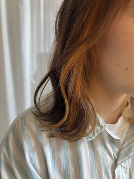 フィゼル 福島店(fizelle) インナー×オレンジ♪