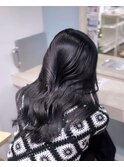就活や実習に！透明感のある黒髪で艶感×美肌カラー[千葉]