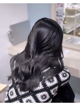 レンテ 千葉(LENTE) 就活や実習に！透明感のある黒髪で艶感×美肌カラー[千葉]