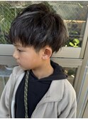 メンズハイライトカラー　メッシュ