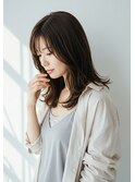 30代40代50代内巻きロングレイヤー髪質改善透明感白髪染め