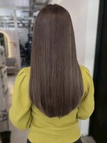 ジゼル 博多筑紫口店(GiseL)&nbsp;ロング　髪質改善　ベージュカラー　艶感　透明感　20代30代