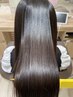 髪質改善縮毛矯正+トリートメント￥14300