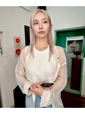 フェイスフレーミングカラーショートウルフミディアムレイヤー