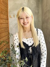 《スタイリスト》後藤 咲良 － ケアブリーチで艶感＆透明感 @skrn_0313