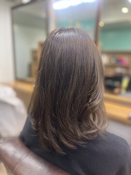 ヘアジーナ(Hair Jina) 透明感抜群♪オリーブベージュ