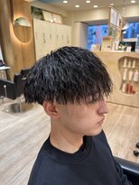 ルースト 渋谷店(ROOST)&nbsp;MEN’S HAIR/波巻ツイストスパイラル/フェザーパーマ/眉毛/渋谷
