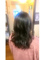 スパイスシー(spice_c) セミロング×デジタルパーマ