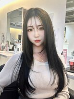 リー 四ツ橋(Lee)&nbsp;レイヤーカット/韓国風/外国人風/顔周り/透明感カラー