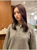 グレージュとパープル