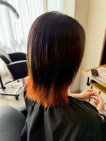 アフェクト 上大岡(affect) ミルクティーブロンド/ダークブルー/デジタルパーマ/上大岡