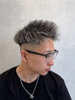 ルースト 西院店(ROOST)&nbsp;MEN’S HAIR/パイルツイスト/ホワイトハイライト