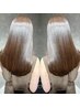 髪質改善縮毛矯正+カット+艶透明感カラー+バイカルテTR 