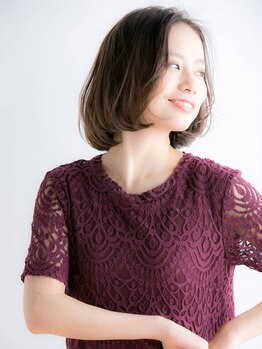 ビスカーム 浦和店(Vis calm)の写真/ラフなのに品がある、大人の余裕！顔周りカットで魅せる洗練された似合わせスタイルをご提案♪[浦和]