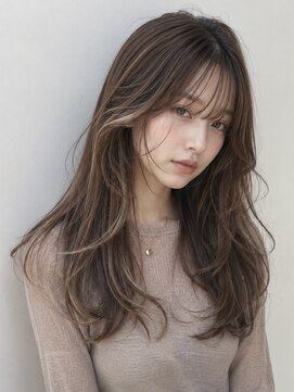 シンク オモテサンドウ(sync omotesando) シナモンベージュ/ミルクティー/ハイライトカラー/髪質改善