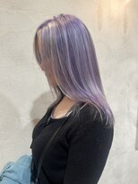 ディプティック ヘアー チェンジ ミュージアム(diptych Hair Change Museum)&nbsp;パープルカラー/ラベンダー/ケアブリーチ/滋賀/南草津