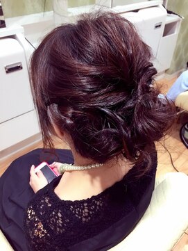 ルシード スタイル レクラ 栄生店(L'UCIDO STYLE L'eclat) 結婚式ヘアセット