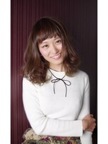 ヌードカラー 太田川店(NUDE COLOR) ☆NUDE　COLOR☆スポンテニアス　眉上バング　小顔ウェーブ