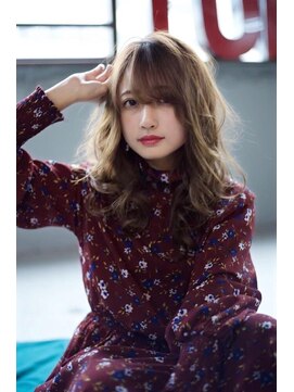 ラべリー 池袋(LOVELEY) 切りっぱなしボブ  透明感　【池袋】