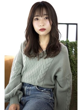 エイチヘアー(eichi hair) [大人可愛い]シースルー前髪+ふんわりカール