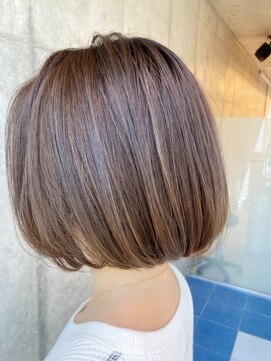 ジーナハーバー(JEANA HARBOR) ハイライトカラーで大人ヘア☆ワンカールヘアでお手入れ簡単☆