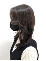 テラスアヴェダ(Terrace AVEDA) ブリーチ無し×ダークグレージュ