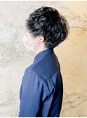 【Flor上大岡】*マッシュパーマ+バズカット*