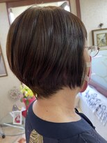 弱酸性 さとう美容室 ナチュラルボブ