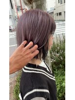 ヘア サークル ジープ 石井店(hair circle geep)&nbsp;くすみラベンダー×ブラックインナー