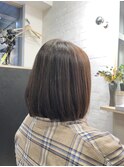 艶髪ナチュラルストレートボブ