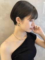 トルネード(TORNADO)&nbsp;大人可愛い20代30代マッシュショートチョコレートカラー A820