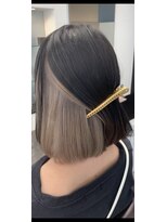 ブル(b.u.l.l.)&nbsp;インナーカラー　ミルクティーカラー