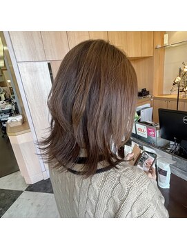 シャンプー ボーイ 宮崎柳丸店(SHAMPOO BOY) ミディアムレイヤー