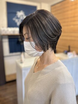 ヴィアージュ(Viage)の写真/【ショートヘアで印象UP】大人女性の品や可愛らしさなど、ショートだから出せる魅力があります＊