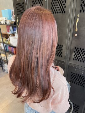 アチーブリス(achieve Liss) ピンクカラーゆるふわニュアンスカラー艶カラー小顔10代20代30代