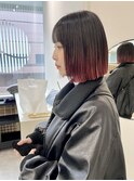 パツっとボブデザインカラー♪担当ニキ
