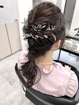 エヌフォーシー(N4C) 【N4C】フラワー×ヘアアレンジ