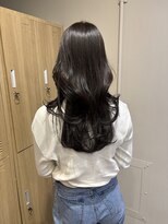 ローレンジウ(LOREN JU)&nbsp;透明感髪質改善ベージュダブルカラーミルクティーグレージュ