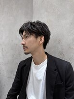 ロンドアベニール 北千住(Lond avenir)&nbsp;men'sメンズスペインカールフェザーパーマニュアンスパーマ