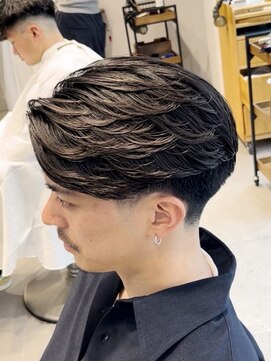 グルーマーズクレッジ 渋谷店(GROOMER/S CREDGE) men's/メンズ/フェザーパーマ/サーフカール/ニュアンスパーマ