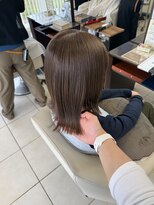 ウィーブリスタ(Weve Rista)&nbsp;ミディアムヘア/暗めカラー/グランマッシュ/富里