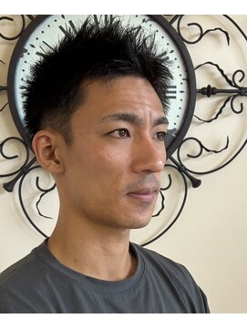 ヘアージン 野々市(hair Jin) ベリーショート+ツーブロック