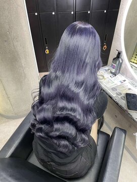 インク 渋谷(INK.) ブルーカラー/ネイビーカラー/暗髪/艶髪/髪質改善/ケアブリーチ